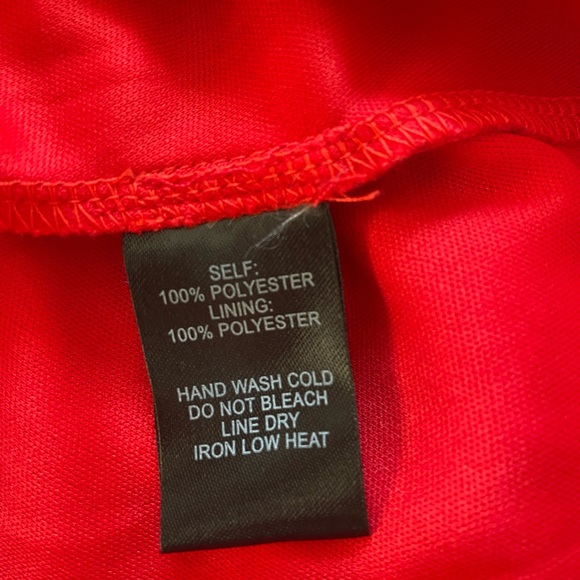 Lulus Floral to See Red Floral Print Long Sleeve Mini Dress - Picture 7 of 7